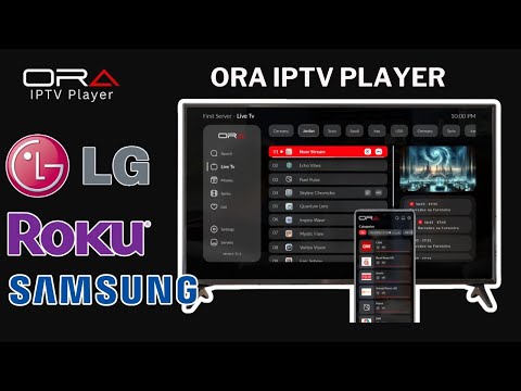 Ora IPTV player + 12 months